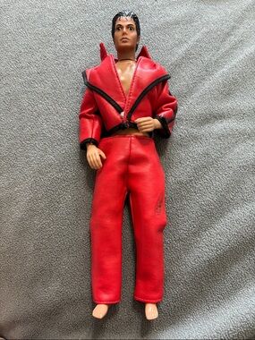 Imperfect Vintage 1984 Michael Jackson Thriller Action Figure Doll Toy